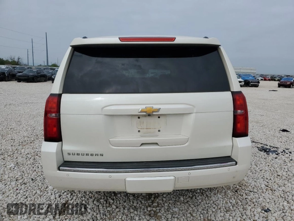 2015 Chevrolet Suburban LTZ with VIN 1GNSCKKC2FR177759, listed as a Copart auction lot 50919105 with 87,793 mi miles and Salvage Title. Bid and sale history available at DreamBid. Image 6.