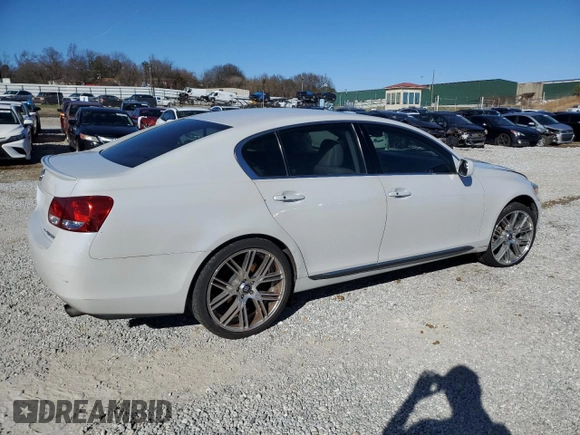 2006 Lexus GS 300 with VIN JTHCH96SX60013834, listed as a Copart auction lot 44861775 with 220,253 mi miles and Clean Title. Bid and sale history available at carsss.com. Image 3.