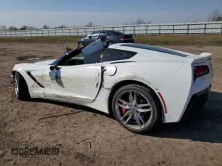 2016 Chevrolet Corvette Z51 2LT with VIN 1G1YK2D74G5115237, listed as a Copart auction lot 47268495 with 0 mi miles and Salvage Title. Bid and sale history available at carsss.com. Image 2.