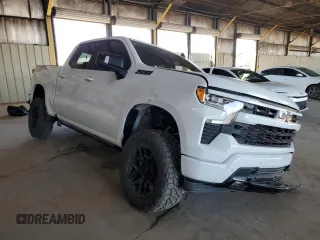 2024 Chevrolet Silverado 1500 RST with VIN 1GCUDEEDXRZ305674, listed as a Copart auction lot 44263935 with 4,228 mi miles and Salvage Title. Bid and sale history available at carsss.com. Image 4.