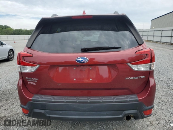 2020 Subaru Forester Limited with VIN JF2SKAUC5LH540691, listed as a Copart auction lot 56735275 with 19,220 mi miles and Salvage title. Bid and sale history available at DreamBid. Image 6.