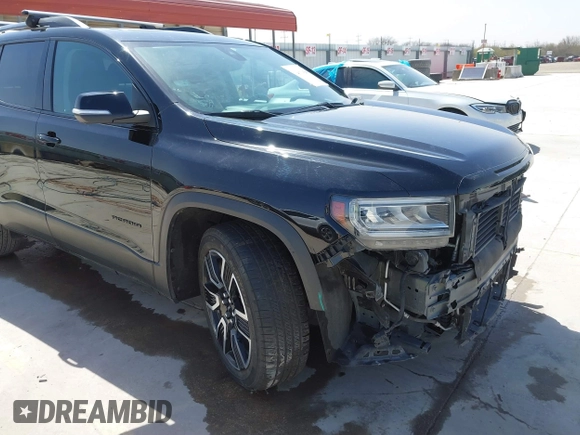 2021 GMC Acadia SLT with VIN 1GKKNMLS7MZ204928, listed as a IAAI auction lot 41719245 with 76,825 mi miles. Bid and sale history available at carsss.com. Image 18.