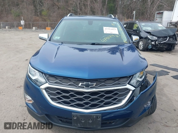 2019 Chevrolet Equinox LT with VIN 2GNAXUEV8K6279534, listed as a IAAI auction lot 41914423 with 52,631 mi miles and . Bid and sale history available at DreamBid. Image 12.