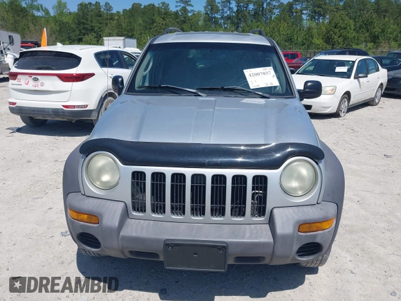 2003 Jeep Liberty Sport with VIN 1J4GK48K33W676704, listed as a IAAI auction lot 42007037 with 114,290 mi miles and . Bid and sale history available at DreamBid. Image 6.