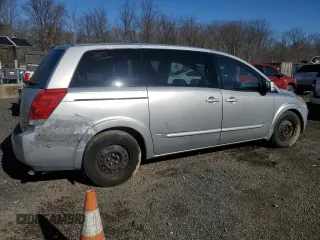 2004 Nissan Quest SL with VIN 5N1BV28U54N342612, listed as a Copart auction lot 44325335 with 0 mi miles and Salvage Title. Bid and sale history available at carsss.com. Image 3.
