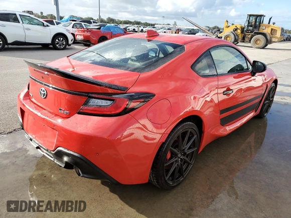 2024 Toyota 86 TRUENO Edition with VIN JF1ZNBM16R8750627, listed as a Copart auction lot 76022594 with Not Provided miles and Salvage Title. Bid and sale history available at carsss.com. Image 3.