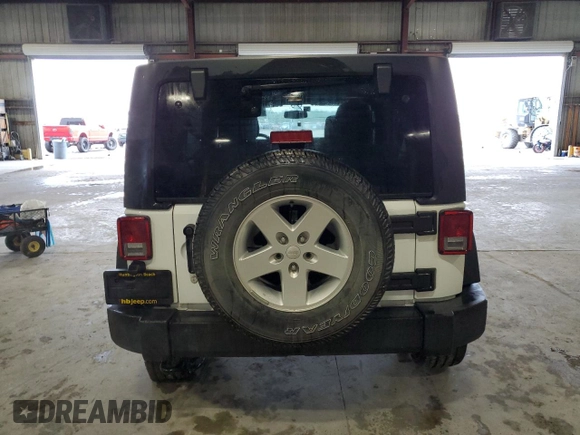 2018 Jeep Wrangler JK Unlimited Sport with VIN 1C4BJWDG7JL814436, listed as a Copart auction lot 45557095 with 67,755 mi miles and Salvage Title. Bid and sale history available at carsss.com. Image 6.