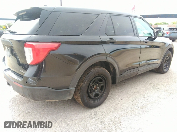 2020 Ford Police Interceptor Utility z VIN 1FM5K8AB9LGB85123, wystawiony jako IAAI lot #42265559 z przebiegiem 116 689 mil mil oraz . Historia ofert i sprzedaży dostępna na DreamBid. Obrazek 4.
