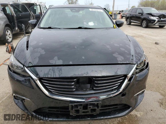 2017 Mazda 6 Grand Touring with VIN JM1GL1W51H1114366, listed as a Copart auction lot 52750715 with 79,792 mi miles and Salvage Title. Bid and sale history available at carsss.com. Image 5.