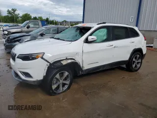 2020 Jeep Cherokee Limited with VIN 1C4PJMDN1LD546120, listed as a Copart auction lot 55410945 with Not provided miles and Salvage title. Bid and sale history available at DreamBid. Image 1.