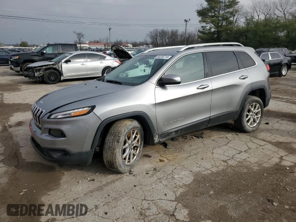 2017 Jeep Cherokee Latitude with VIN 1C4PJMCS1HW617979, listed as a Copart auction lot 84250714 with 105,987 mi miles and Salvage Title. Bid and sale history available at DreamBid. Image 1.
