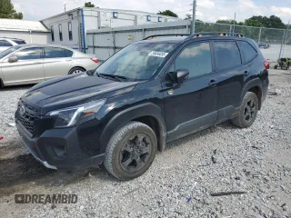 2023 Subaru Forester Wilderness with VIN JF2SKALC9PH484696, listed as a Copart auction lot 59686055 with 31,767 mi miles and Salvage title. Bid and sale history available at DreamBid. Image 1.