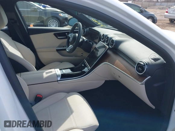 2024 Mercedes-Benz C 300 with VIN W1KAF4HB6RR160723, listed as a IAAI auction lot 41786550 with 7,204 mi miles and . Bid and sale history available at DreamBid. Image 5.