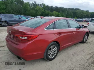 2017 Hyundai Sonata SE with VIN 5NPE24AF0HH490402, listed as a Copart auction lot 54219144 with 165,007 mi miles and Non Repairable. Bid and sale history available at DreamBid. Image 3.