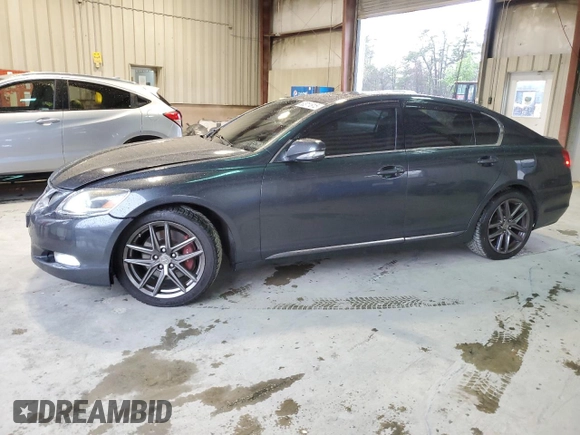 2010 Lexus GS 350 with VIN JTHCE1KS4A0025700, listed as a Copart auction lot 50811815 with 241,302 mi miles and Salvage Title. Bid and sale history available at carsss.com. Image 1.