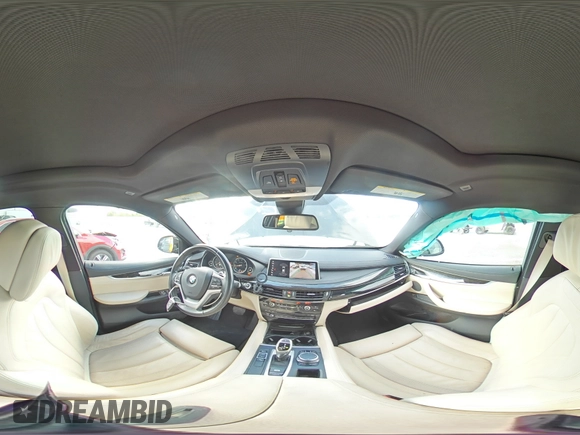 2018 BMW X6 sDrive35i with VIN 5UXKU0C55J0G80825, listed as a Copart auction lot 81484534 with 65,422 mi miles and Non Repairable. Bid and sale history available at carsss.com. Image 15.