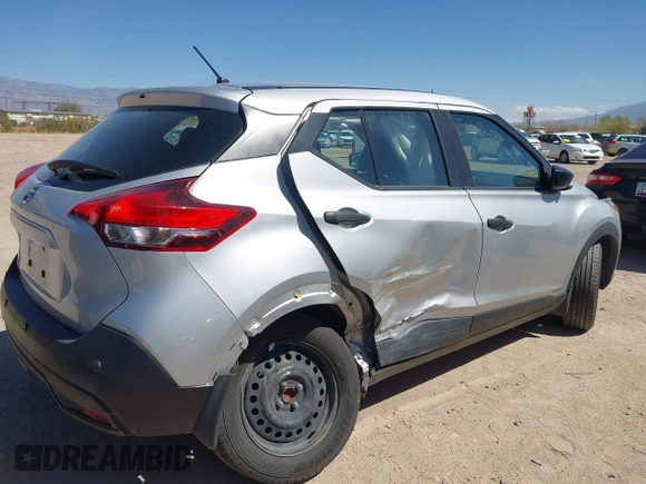 2020 Nissan Kicks S with VIN 3N1CP5BV2LL524100, listed as a IAAI auction lot 41829663 with 50,530 mi miles. Bid and sale history available at carsss.com. Image 6.