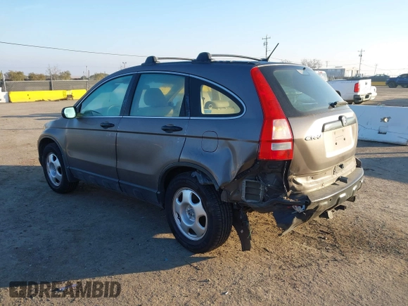 2009 Honda CR-V LX with VIN 5J6RE48389L011915, listed as a IAAI auction lot 41301796 with 214,807 mi miles. Bid and sale history available at carsss.com. Image 3.