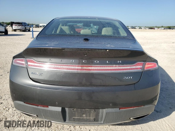 2019 Lincoln MKZ Standard with VIN 3LN6L5A91KR624237, listed as a Copart auction lot 52547115 with 52,105 mi miles and Salvage Title. Bid and sale history available at carsss.com. Image 6.