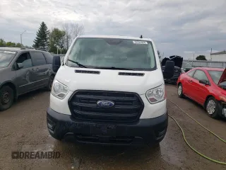 2020 Ford Transit Cargo with VIN 1FTYE1Y87LKA06133, listed as a Copart auction lot 70294424 with 81,602 mi miles and Salvage Title. Bid and sale history available at DreamBid. Image 5.