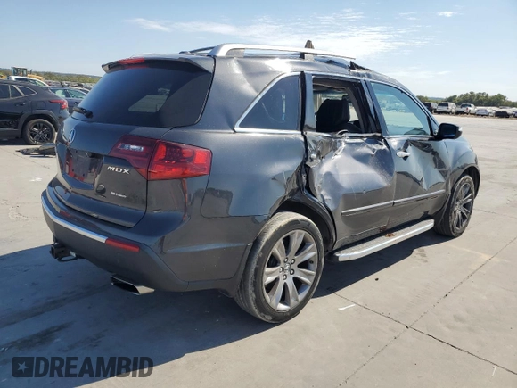 2013 Acura MDX Advance Pkg with VIN 2HNYD2H6XDH516731, listed as a Copart auction lot 76953144 with 168,951 mi miles and Salvage Title. Bid and sale history available at carsss.com. Image 3.
