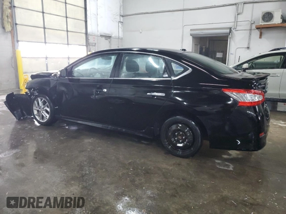 2015 Nissan Sentra SV with VIN 3N1AB7AP4FY285628, listed as a Copart auction lot 44755005 with 102,073 mi miles and Salvage Title. Bid and sale history available at carsss.com. Image 2.