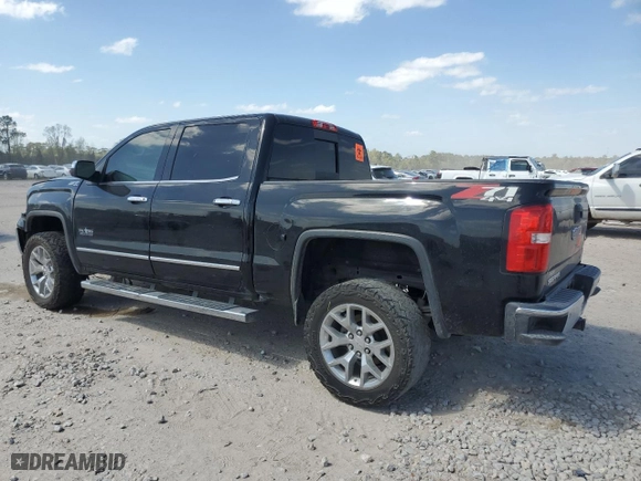 2014 GMC Sierra 1500 SLT with VIN 3GTU2VEC0EG535618, listed as a Copart auction lot 49798505 with 0 mi miles and Salvage Title. Bid and sale history available at carsss.com. Image 2.