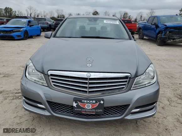 2014 Mercedes-Benz C-Class C 250 Sport with VIN WDDGF4HB0ER307798, listed as a Copart auction lot 42529265 with 50,505 mi miles and Salvage Title. Bid and sale history available at carsss.com. Image 5.