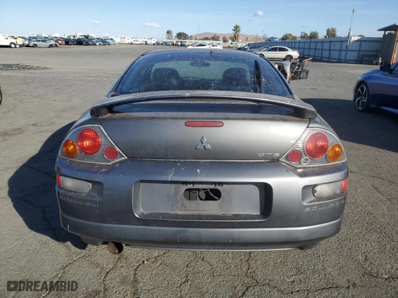 2003 Mitsubishi Eclipse GTS with VIN 4A3AC74H13E191033, listed as a Copart auction lot 78523774 with 170591 miles and Clean Title. Bid and sale history available at carsss.com. Image 6.