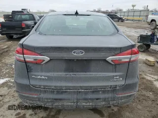 2019 Ford Fusion SE with VIN 3FA6P0LU5KR108871, listed as a Copart auction lot 45390485 with 61,130 mi miles and Salvage Title. Bid and sale history available at carsss.com. Image 6.