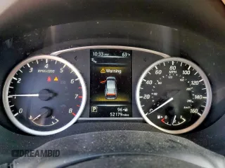 2017 Nissan Sentra SV with VIN 3N1AB7AP1HY283354, listed as a Copart auction lot 49503325 with 52,179 mi miles and Salvage Title. Bid and sale history available at carsss.com. Image 9.