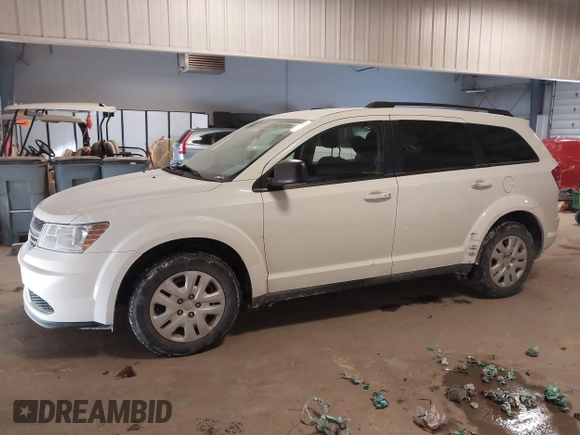 2018 Dodge Journey SE with VIN 3C4PDCAB5JT254022, listed as a IAAI auction lot 41624286 with 97,610 mi miles. Bid and sale history available at carsss.com. Image 14.