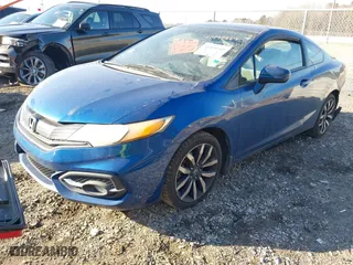 2015 Honda Civic Coupe EX-L with VIN 2HGFG3B03FH528464, listed as a IAAI auction lot 41498869 with 238,354 mi miles. Bid and sale history available at carsss.com. Image 17.