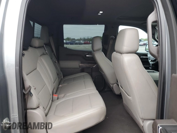 2019 Chevrolet Silverado 1500 LTZ with VIN 3GCUYGED7KG146635, listed as a Copart auction lot 52259085 with 91,830 mi miles and Salvage Title. Bid and sale history available at DreamBid. Image 11.
