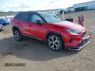2021 Toyota RAV4 XSE with VIN JTMEB3FV1MD043023, listed as a IAAI auction lot 41990626 with 53,216 mi miles and . Bid and sale history available at DreamBid. Image 1.