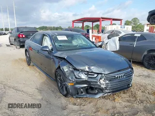 2017 Audi A4 Premium Plus with VIN WAULNAF43HN013156, listed as a IAAI auction lot 41598528 with 103,152 mi miles. Bid and sale history available at carsss.com. Image 1.
