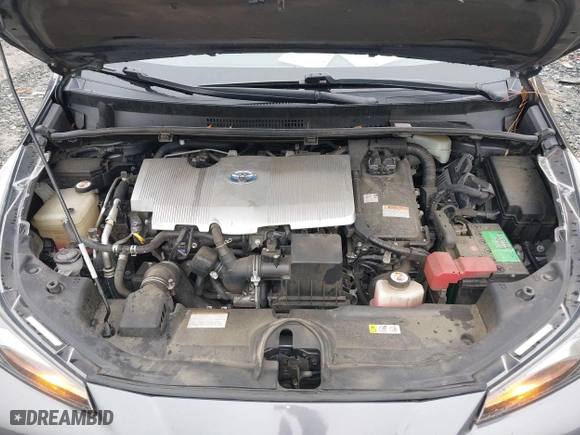 2019 Toyota Prius L Eco with VIN JTDKARFU8K3085918, listed as a IAAI auction lot 41107891 with 166,295 mi miles. Bid and sale history available at carsss.com. Image 10.