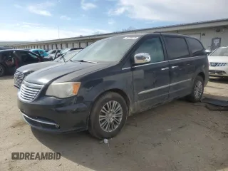 2013 Chrysler Town & Country Touring-L with VIN 2C4RC1CGXDR805657, listed as a Copart auction lot 46785575 with 230,006 mi miles and Salvage Title. Bid and sale history available at carsss.com. Image 1.