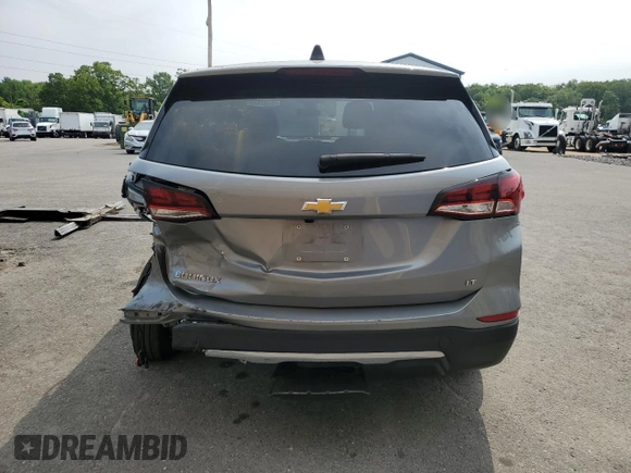 2023 Chevrolet Equinox LT with VIN 3GNAXKEG4PL254476, listed as a Copart auction lot 59874205 with 45,399 mi miles and Non repairable. Bid and sale history available at DreamBid. Image 6.