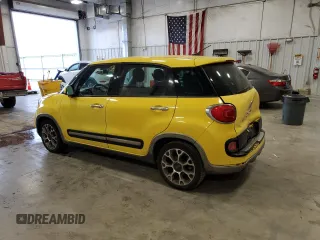 2014 FIAT 500L Trekking with VIN ZFBCFADH4EZ019903, listed as a Copart auction lot 84247934 with 106,986 mi miles and Non Repairable. Bid and sale history available at DreamBid. Image 2.