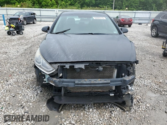 2018 Hyundai Sonata SE z VIN 5NPE24AF9JH620845, wystawiony jako Copart lot #55620115 z przebiegiem 185 229 mil mil oraz Szkoda całkowita • Salvage title. Historia ofert i sprzedaży dostępna na DreamBid. Obrazek 5.