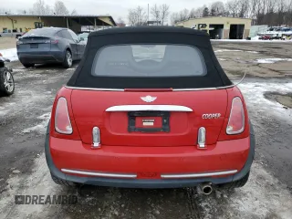 2005 MINI Convertible with VIN WMWRF33575TG12426, listed as a Copart auction lot 44856745 with Not provided miles and Clean title. Bid and sale history available at DreamBid. Image 6.