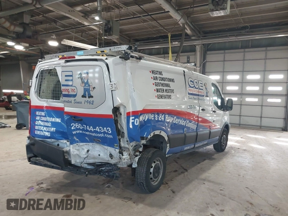 2017 Ford Transit with VIN 1FTYR2ZM0HKA07881, listed as a IAAI auction lot 41540841 with 124,381 mi miles and . Bid and sale history available at DreamBid. Image 6.