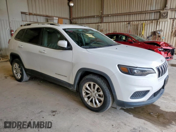 2020 Jeep Cherokee Latitude with VIN 1C4PJLCB6LD517035, listed as a Copart auction lot 58911705 with 30,740 mi miles and Salvage title. Bid and sale history available at DreamBid. Image 4.
