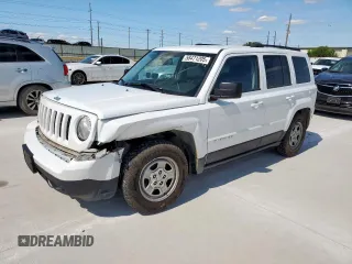 2017 Jeep Patriot Sport z VIN 1C4NJPBA6HD148711, wystawiony jako Copart lot #58471205 z przebiegiem 85 918 mil mil oraz Szkoda całkowita • Salvage title. Historia ofert i sprzedaży dostępna na DreamBid. Obrazek 1.