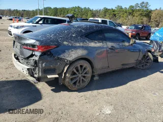 2021 Lexus RC with VIN JTHGZ5BC7M5023534, listed as a Copart auction lot 87201234 with 46,208 mi miles and Salvage Title. Bid and sale history available at carsss.com. Image 3.