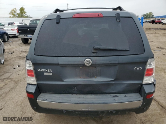 2009 Mercury Mariner Premier with VIN 4M2CU97G39KJ23120, listed as a Copart auction lot 74770224 with 143,893 mi miles and Clean Title. Bid and sale history available at carsss.com. Image 6.