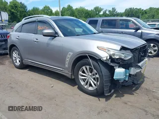 2010 Infiniti FX with VIN JN8AS1MW1AM857039, listed as a IAAI auction lot 42625570 with 160,296 mi miles and . Bid and sale history available at DreamBid. Image 1.