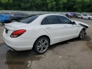 2018 Mercedes-Benz C 300 with VIN 55SWF4JB3JU249202, listed as a Copart auction lot 57231915 with 113,487 mi miles and Salvage title. Bid and sale history available at DreamBid. Image 3.