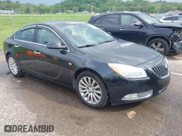 2011 Buick Regal CXL RL6 with VIN W04GU5GC6B1007638, listed as a IAAI auction lot 42124130 with 178,951 mi miles and . Bid and sale history available at DreamBid. Image 1.